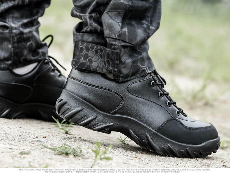 Bottes militaires pour homme - amortissement - Ref 1396910 Image 26