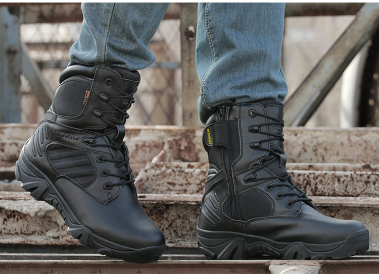Boots militaires pour homme - porter - Ref 1398130 Image 29