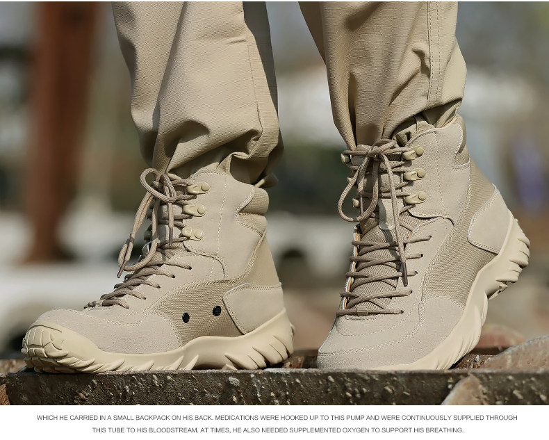 Bottes militaires pour homme - amortissement - Ref 1402597 Image 33