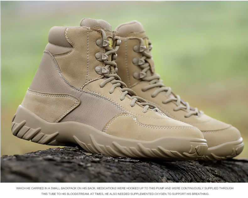 Bottes militaires pour homme - amortissement - Ref 1402597 Image 30