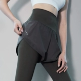 Комбинезон для спортзала, тонкие штаны, дышащий эластичный спортивный комплект для йоги для тренировок, высокая талия, в обтяжку, для бега