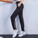 Тонкие быстросохнущие дорожные дышащие штаны для спортзала для тренировок, для бега