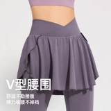 Летний комбинезон для спортзала, штаны, защитное белье, комплект, спортивная профессиональная одежда для йоги, юбка, в обтяжку, для бега