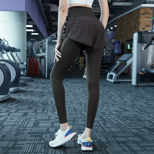 Комбинезон для спортзала, тонкие штаны, дышащий эластичный спортивный комплект для йоги для тренировок, высокая талия, в обтяжку, для бега