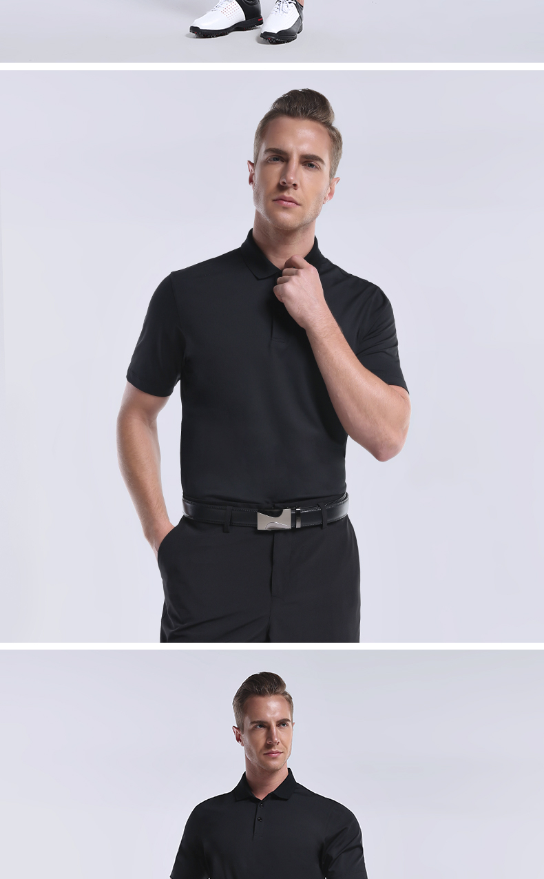 Fan Stick áo polo thể thao nam áo thun ngắn tay nhanh khô nhanh áo polo gucci