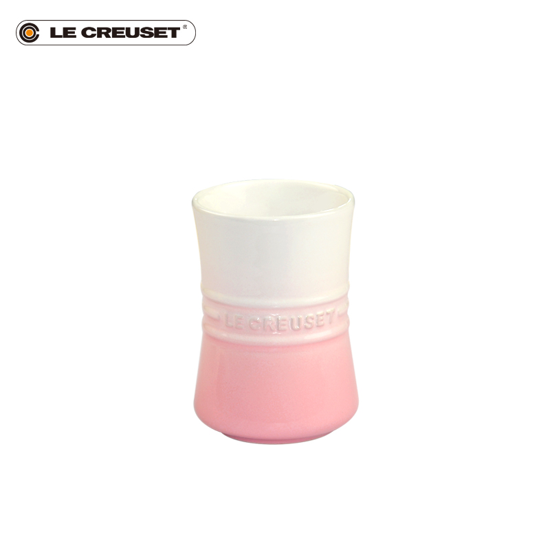 France 's LE CREUSET cool color stoneware accessories spatula seat barrel 0.25 L chopsticks cage home new color shell powder