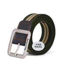Canvas Belt Men Belt Teenage Student Fashion Long Belt Women Outdoor Jeans Belt