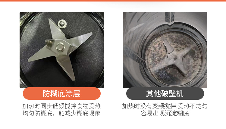 德国 欧索普尔 新一代升级降噪 智能变频破料理壁机 1.5L 图13