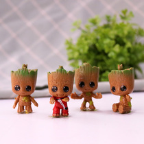 Guardians of the Galaxy 2 groot groot 1:1 movable joint doll hand-run small Tree Man boxed model
