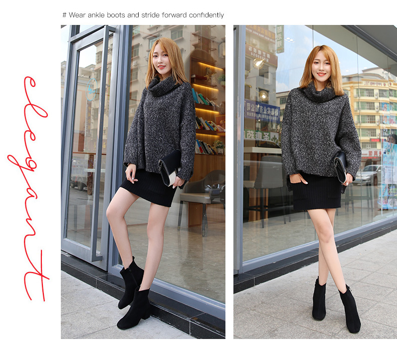 Bottes mi-saison femme en Caoutchouc - Ref 3249480 Image 8
