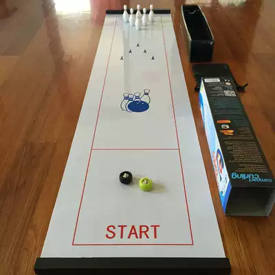 Roll bowling table game ice Fox ball children's leisure toy ice arc ball adult table football table football table parent-child game