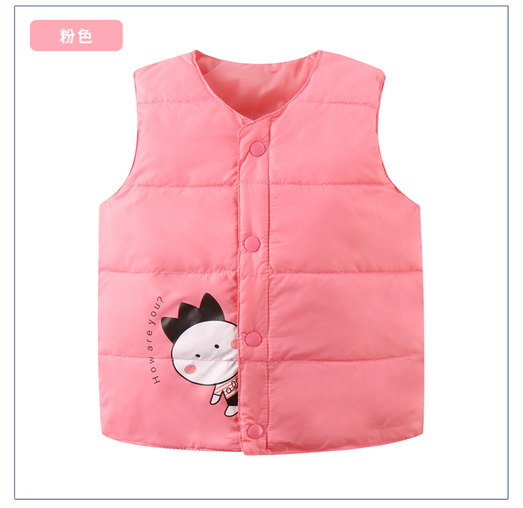 2018 trẻ em mới xuống áo vest cotton cho bé sơ sinh quần áo trẻ em nam