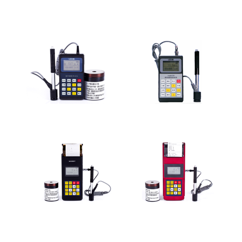 In-type hardometer portable metal hardness detector matching printing function Multiple hardness value conversion