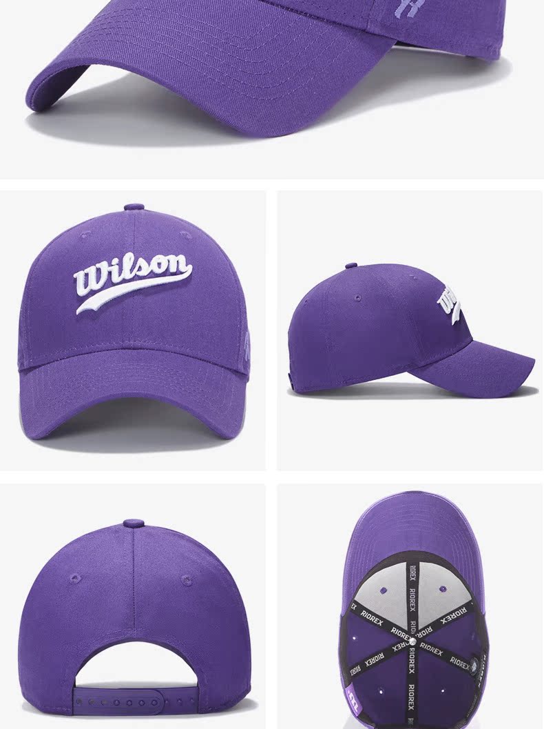 Wilson Weir giành được mũ mũ bóng chày mũ nam và nữ mùa hè mũ visor điều chỉnh mũ thể thao bông mũ phớt nam hàng hiệu