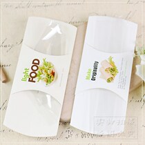 Champs Baking Packaging Chicken Rolls Sandwich Packing 100 Sets Of Mexico Rolls Packing Boxes Meat Rolls Packing Bags