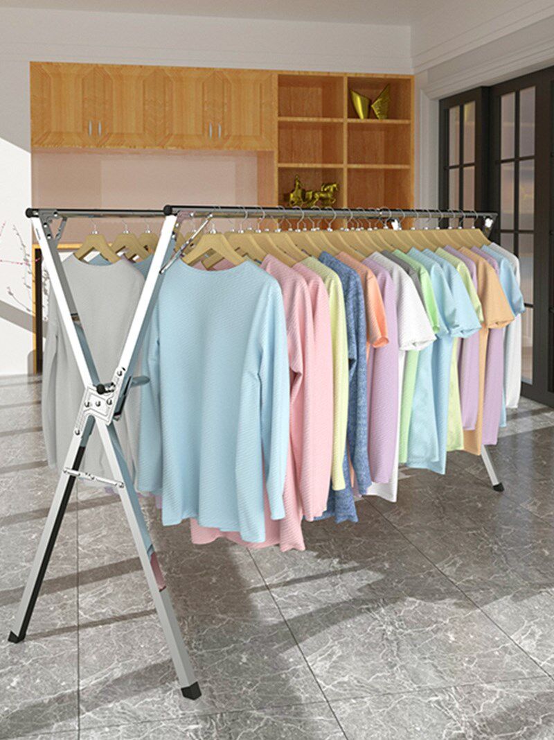 Shangke stall shelf shelf stall artifact Portable folding mobile booth Close the stall in one second to sell clothes