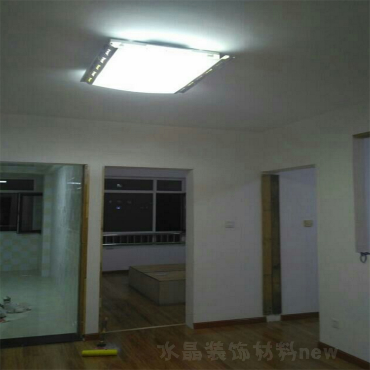 Transparent Frosted Acrylic Plate Custom Ceiling Lamp Box