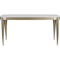 Rehome dining table Champs Qingwu simple modern light luxury French home small apartment solid wood dining table soft package dining chair