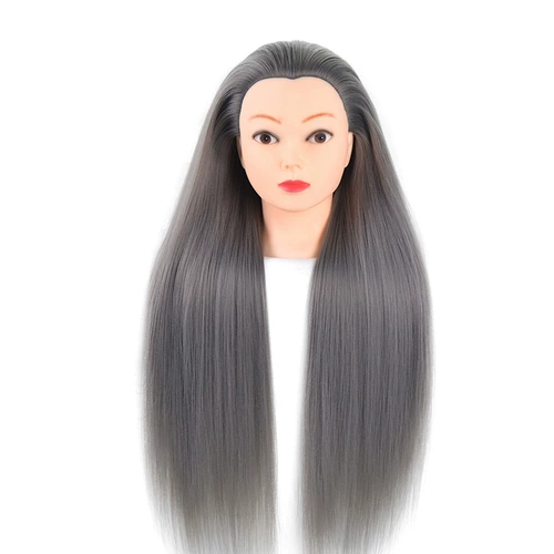 卡美丝 Человеческая голова, манекен головы, практика, заколка для волос для плетения волос, парик, кукла