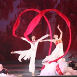 Семь -дюймовые магазины более 20 цветов Красная шелковая танцевальная лента Большой красный шелк, большой красный шелк, процветающий redzi специальная шелковая лента