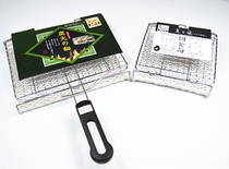 Japan imported MANNEN MANNEN with handle far-infrared radiation ceramic grill net direct fire grill household barbecue