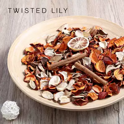 twisted lily aromatherapy rattan flower accessories car wardrobe wardrobe home indoor sachet