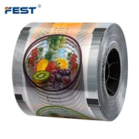 Фруктовый рисунок (пластиковая чашка одиночная пленка)