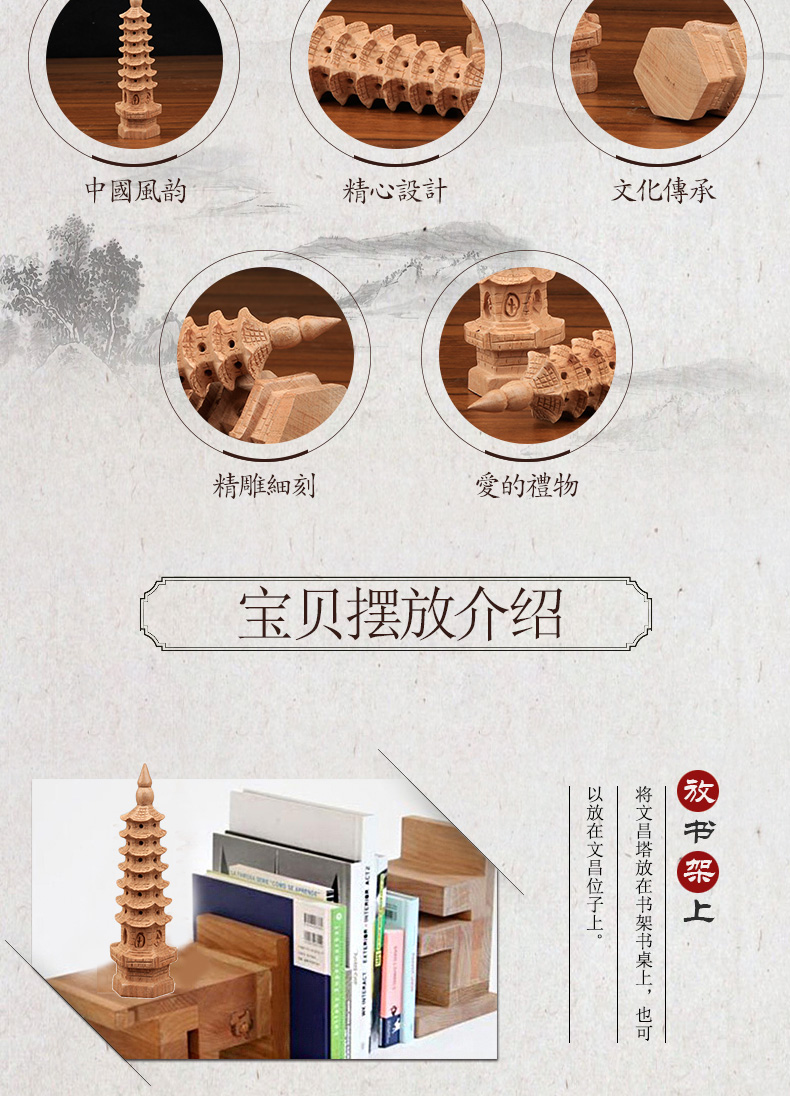 Khai trương tòa nhà gỗ gụ Văn Xương trang trí chín lớp để giúp nguyên nhân của kỳ thi khắc gỗ Wang Xueye nghiên cứu bảy lớp và mười ba lớp đồ trang trí nhà cửa