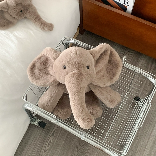 Милая плюшевая успокаивающая кукла, слон, популярно в интернете, подарок на день рождения