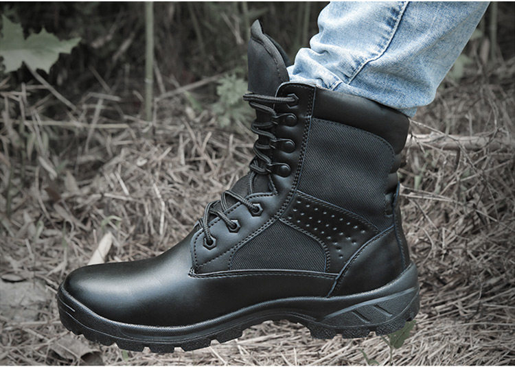 Bottes militaires pour homme - porter - Ref 1398943 Image 18