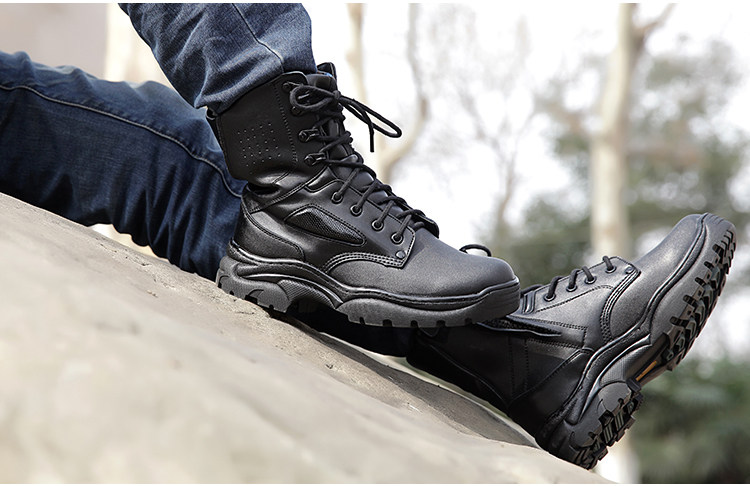 Boots militaires pour homme - porter - Ref 1397597 Image 15