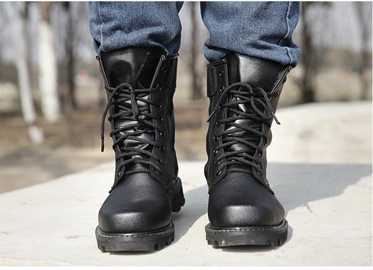 Boots militaires pour homme - porter - Ref 1396877 Image 20