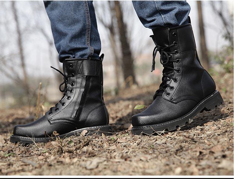 Boots militaires pour homme - porter - Ref 1396877 Image 28