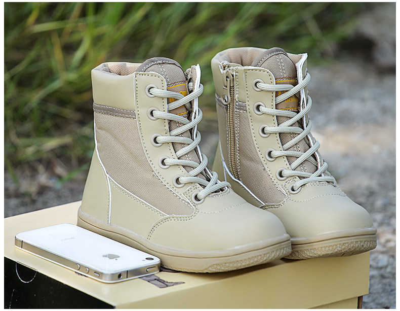 Boots militaires pour homme - porter - Ref 1397076 Image 23