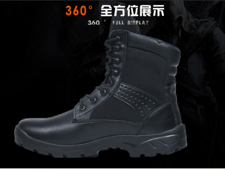 Bottes militaires pour homme - porter - Ref 1398943 Image 10