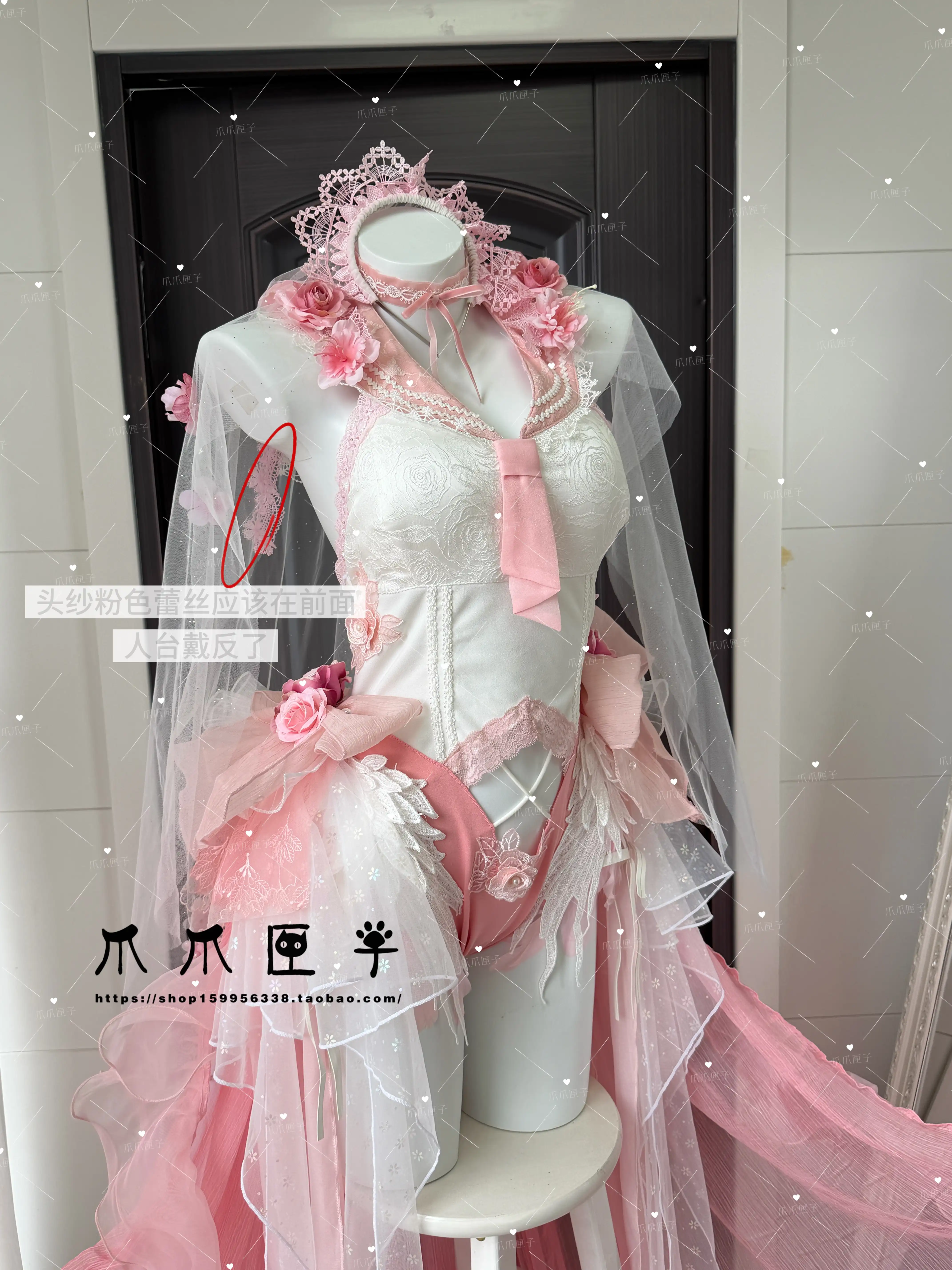 爪爪匣子】碧蓝航线柴郡cos礼服冰雪公主废稿cosplay定制-淘宝Taobao