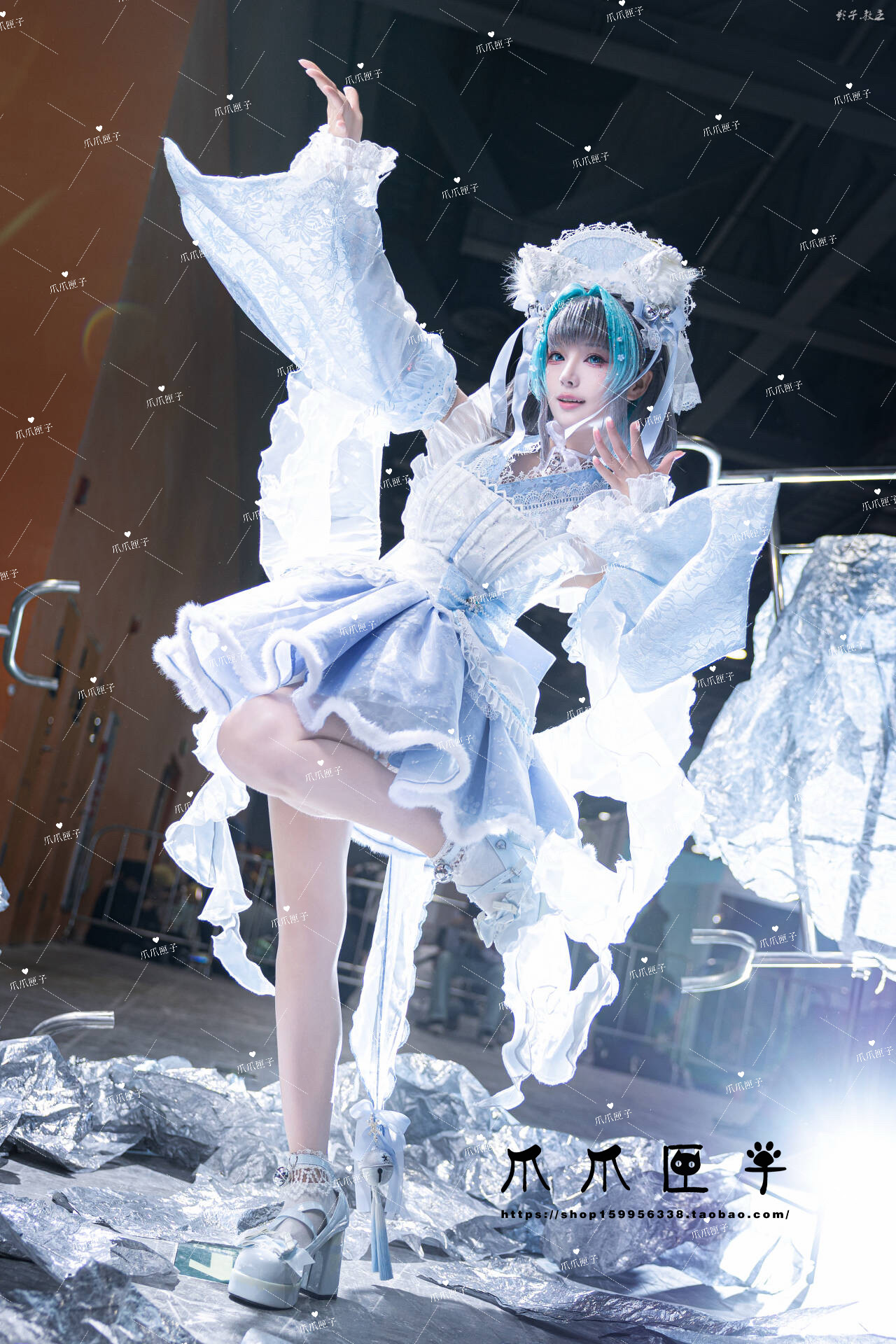 爪爪匣子製 アズールレーン 柴郡 コスプレ衣装 爪爪匣子】碧藍航線柴郡旗袍廢稿深色版定做-淘寶Taobao | 天貓Tmall