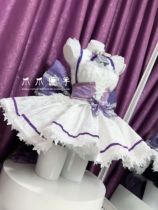 (Claw Box) Azur Lane cos bison cow cos fan maid costume cosplay costume customization