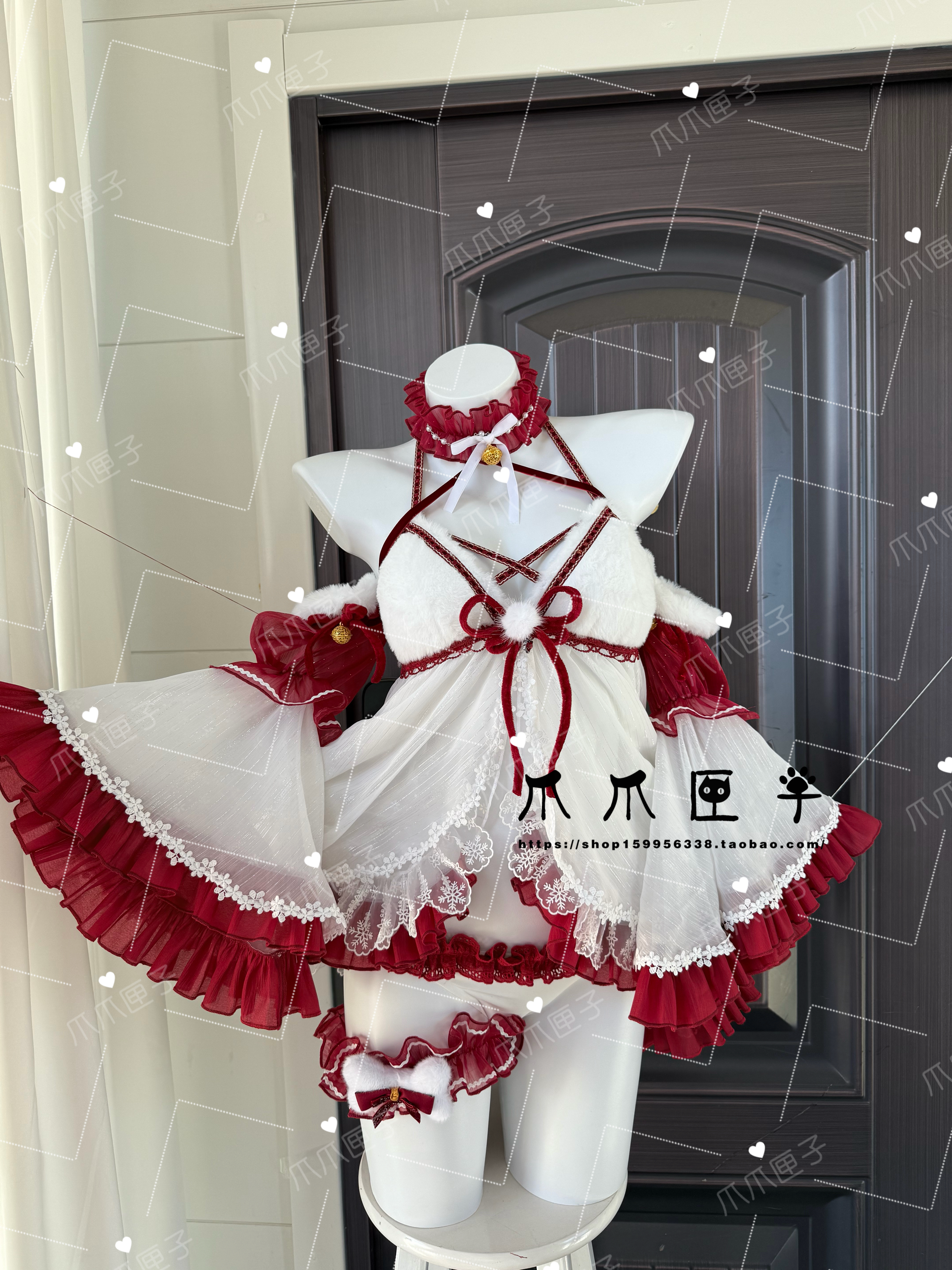 爪爪匣子】碧蓝航线柴郡cos礼服冰雪公主废稿cosplay定制