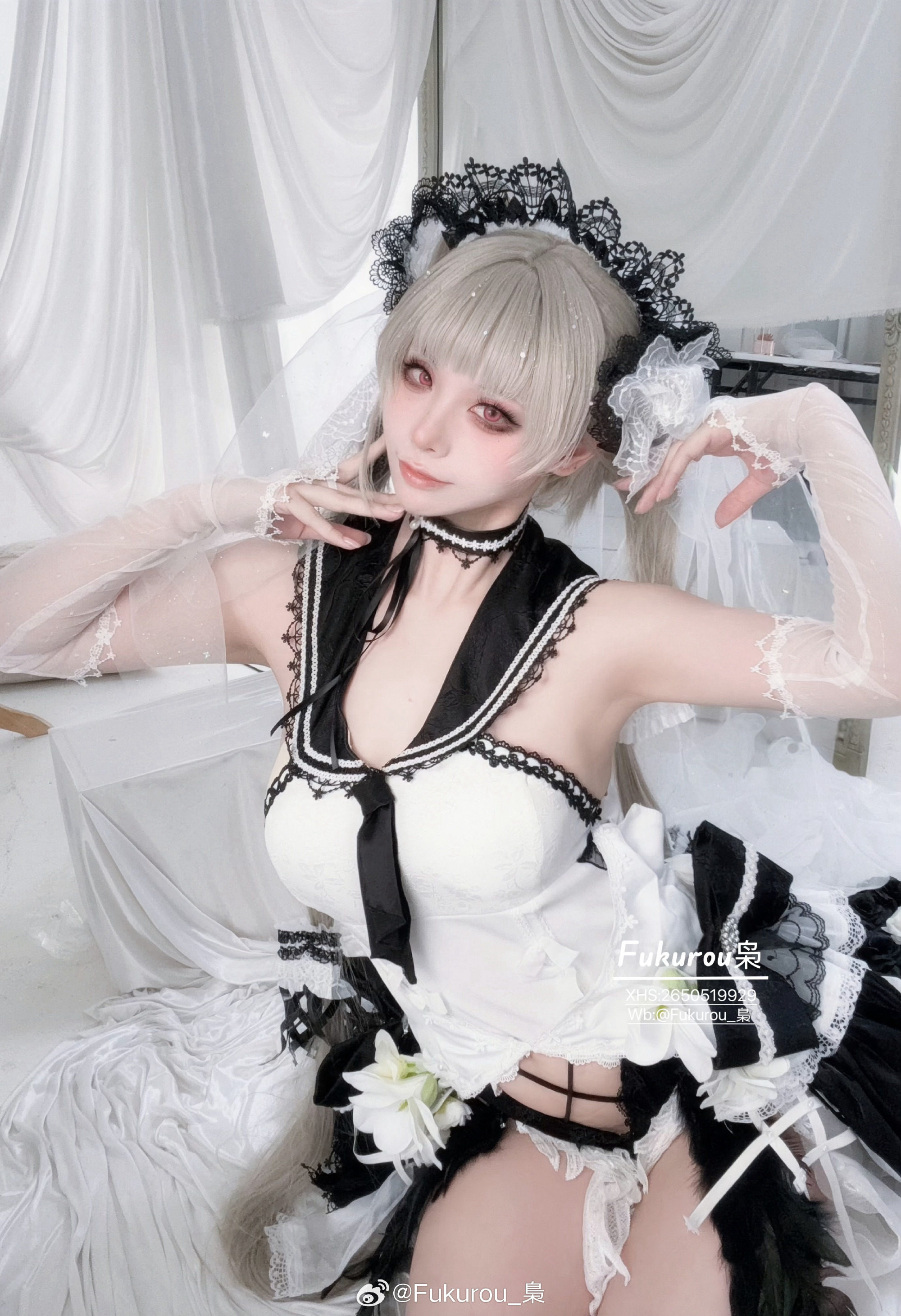 爪爪匣子】碧蓝航线可畏梳妆的大小姐cosplay 定制