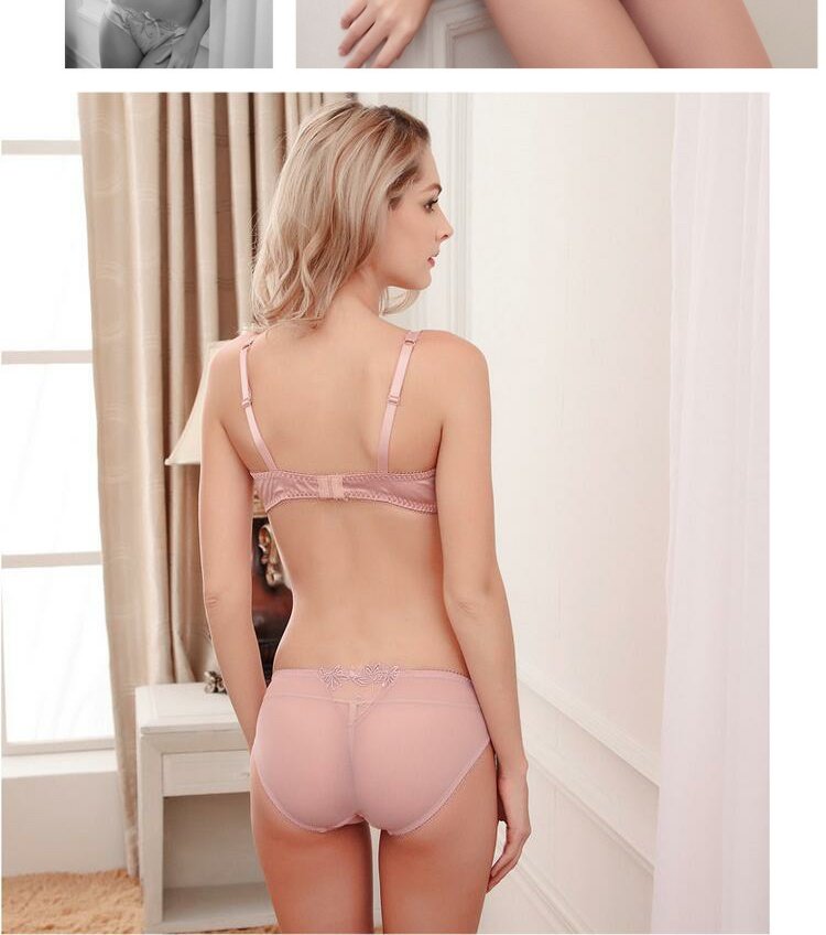 Bộ ngực lớn E cup D cup gợi cảm áo ngực nữ kích thước lớn phối đồ lót siêu mỏng set fat mm bra đồ lót cỡ lớn