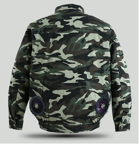 Летний охлаждающий хлопковый камуфляжный вентилятор для работы подходит для мужчин и женщин