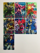 Gundam Next Generation Battle Card TK1 Bullet M Foil Card Jagged Orphans Barbatos