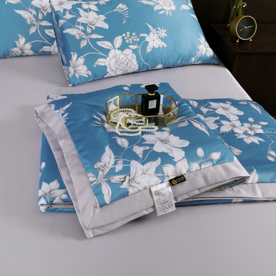 sss新品可水洗天丝夏凉被 双面丝滑裸睡冰丝双人空调被薄被夏被