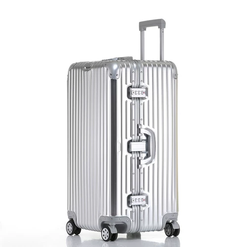 Металлический универсальный спортивный большой чемодан, алюминиево-магниевый сплав, 32 дюймов