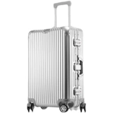 SGG Металлический чемодан, большая универсальная металлическая коробка на колесиках, алюминиево-магниевый сплав, 26 дюймов, 32 дюймов