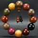 Wooden multi-bead 108 Buddhist beads jewelry bracelet