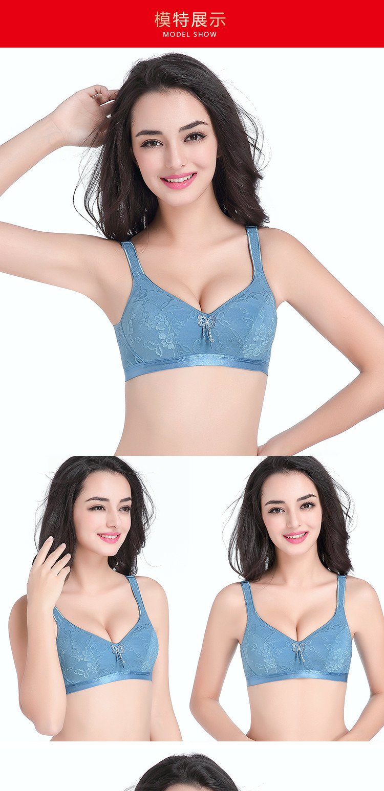 Mùa thu và mùa đông không có vòng thép mỏng cup đồ lót nữ cotton mỏng phần trung niên áo ngực mẹ tụ tập gợi cảm thoải mái áo ngực nhỏ đồ lót calvin klein nữ chính hãng