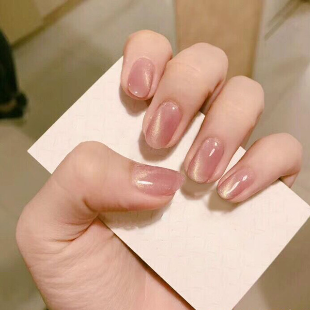 Liu Yifei's same super gentle bean paste color Anesidora healthy nail polish is odorless and can be peeled off