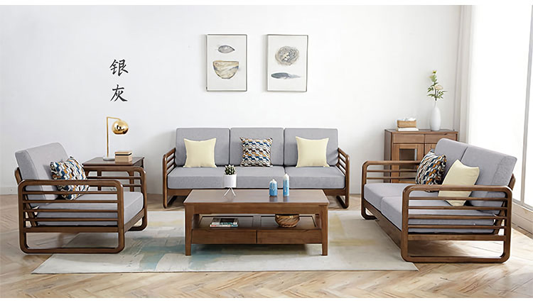 Sofa gỗ bọc tùy chỉnh bao gồm tất cả bao gồm phổ quát lanh màu rắn Trung Quốc đệm bảo vệ đệm sofa 笠 tùy chỉnh - Bảo vệ bụi vỏ bọc máy giặt vải dù
